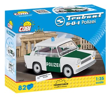 Cobi 24541 Youngtimer Trabant 601 Polizei 1:35 CBCOBI-24541