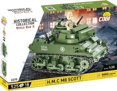 Cobi II WW H.M.C. M8 Scott, 1:35, 525 k, 1 f CBCOBI-2279
