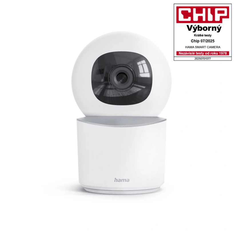 Hama Smart domáca IP kamera, WiFi, otáčanie/naklápanie, nočné videnie, Full HD 176652