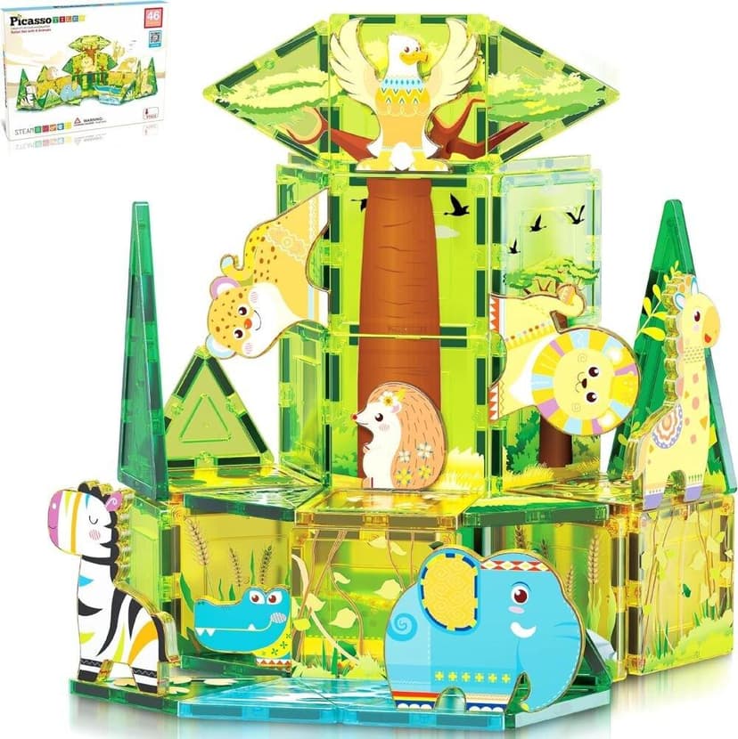Orbico Picasso stavebnica Safari Set s 8 zvieratami 461100044137