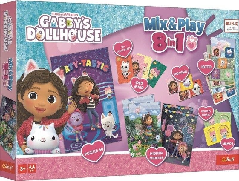Trefl Gabby's Dollhouse Súbor hier 8v1 02747
