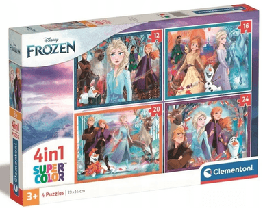 Clementoni Puzzle 4v1 Frozen 721518