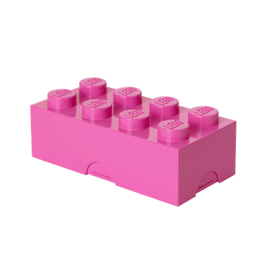 LEGO Lunch desiatový box 100 x 200 x 75 mm - ružová 40231739
