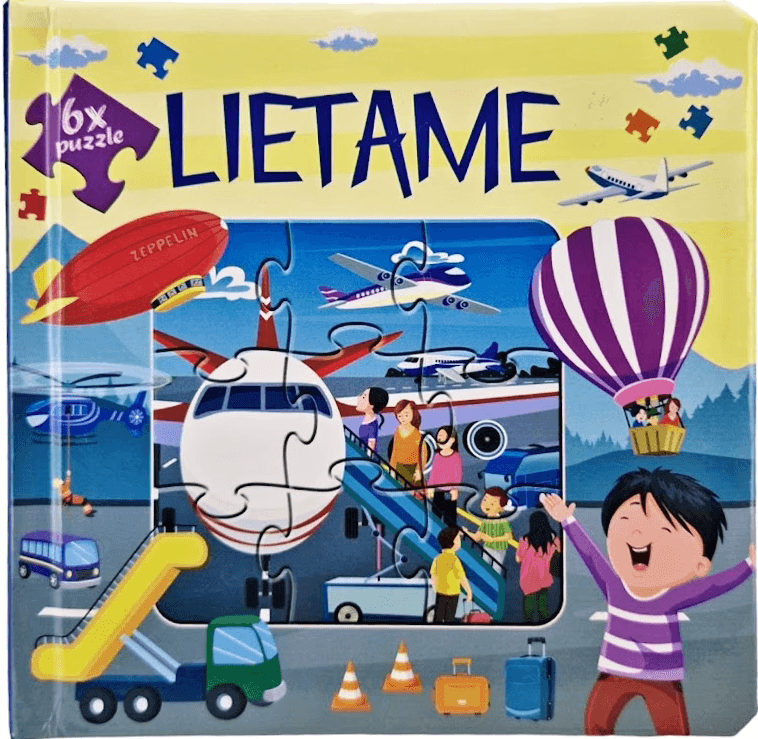 FONI-BOOK Lietame kniha puzzle 6x 948239