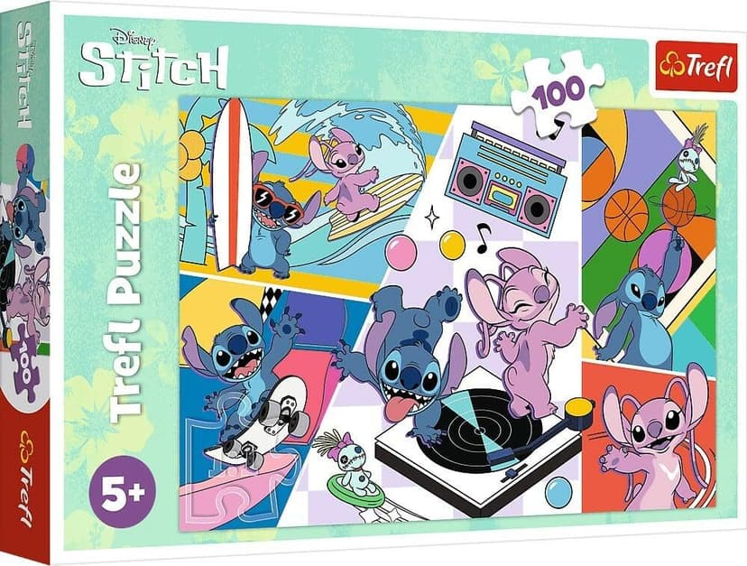 Trefl Puzzle Lilo&Stitch: Spomienky 100 dielikov 16473