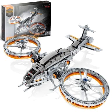 iM.Master Vrtuľník mechanická stavebnica 817 dielikov 028875