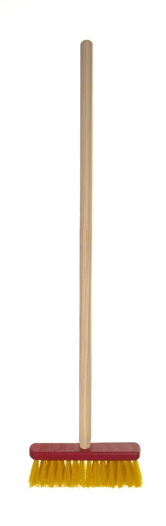 Teddies Metla červené s násadou drevo 80cm náradia 34540446