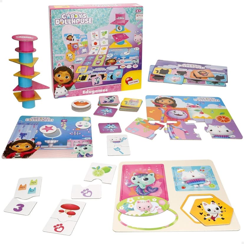 Lisciani gábinin kouzelný domek edu-hry 10 her