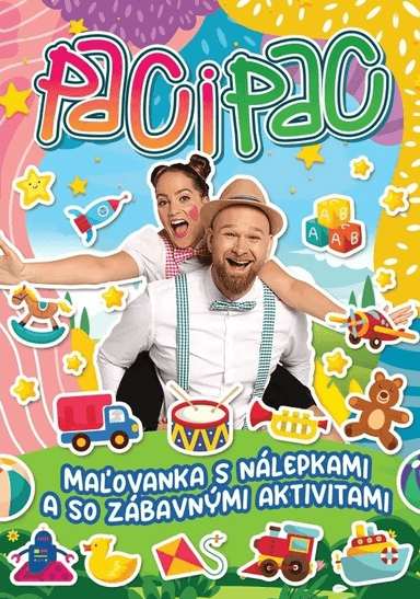 FONI-BOOK Paci Pac omaľovánka so samolepkami 940898