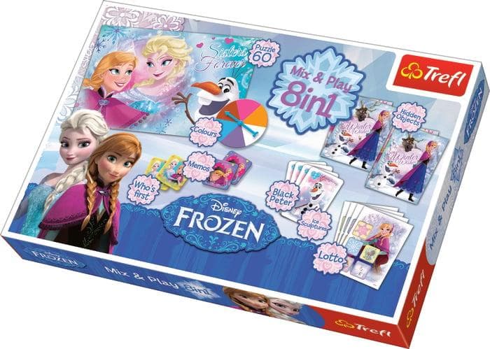 Trefl Hra 8v1 Frozen 90540