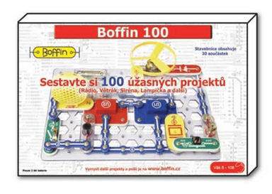 Boffin Elektronická stavebnice Boffin 100 nová 2015 GB1017