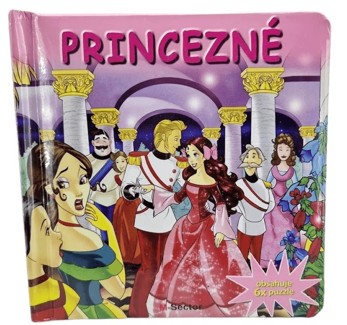 FONI-BOOK Puzzle kniha Princezne 943022