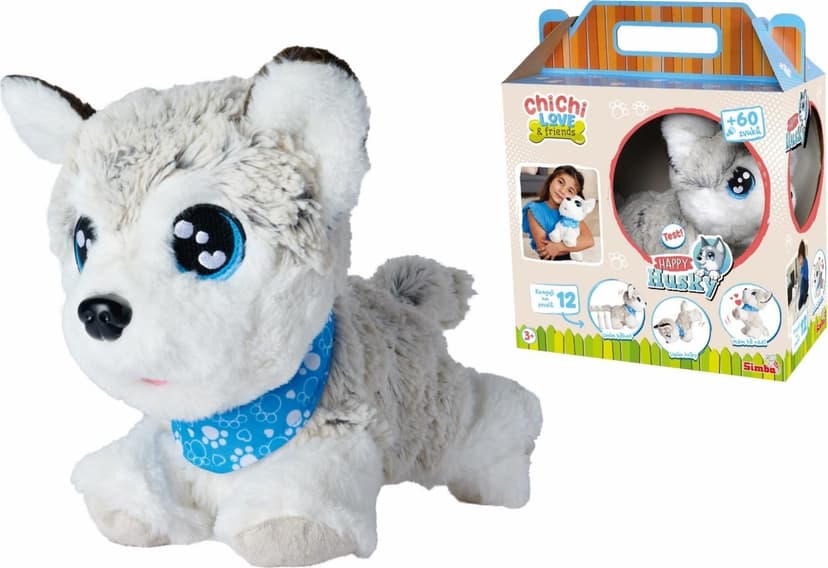 Simba CCL Psík Happy Husky interaktívny S 5890050