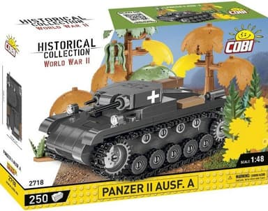 Cobi 2718 II WW Panzer II Ausf A, 1:48, 250 k CBCOBI-2718