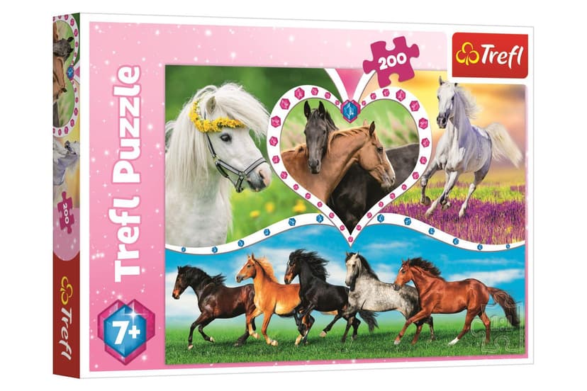 Trefl Puzzle Kone 200 dielikov 48x34cm v krabici 89113248