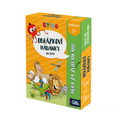 KVÍDO Obrázkové hádanky Hurá za zvieratkami! 15826