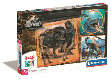 Clementoni Puzzle 3x48 Jurassic World 725314