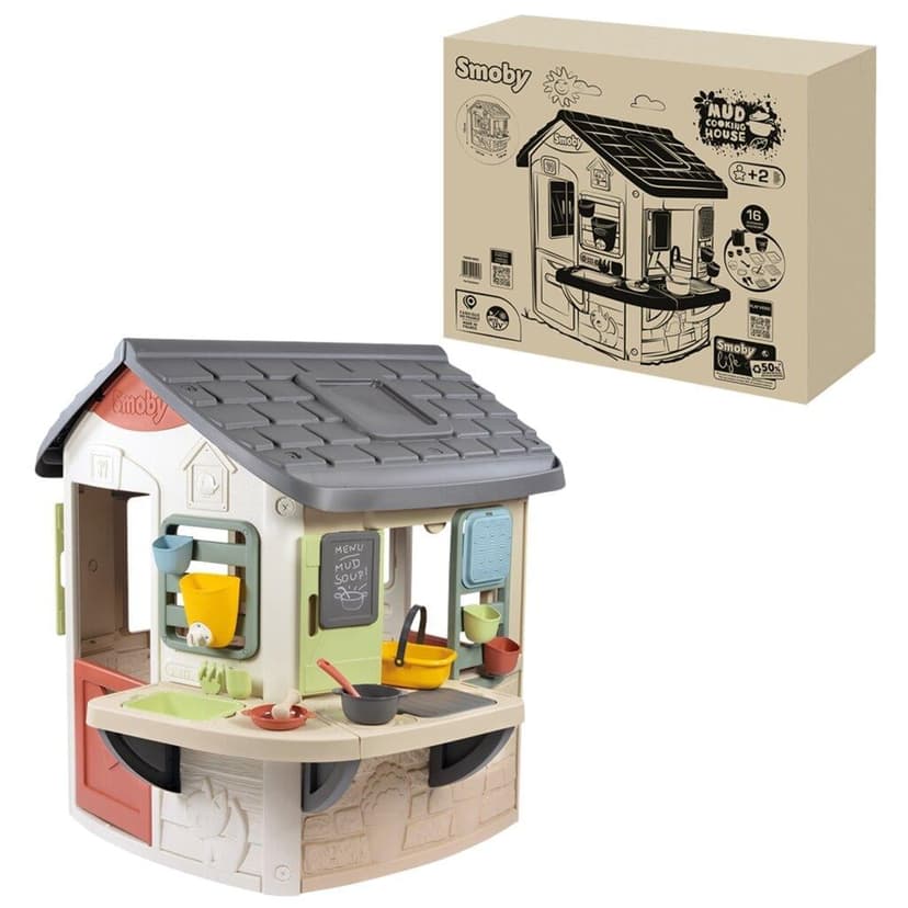 Smoby Domček Life Mud Cooking rozšíriteľný SM 810505