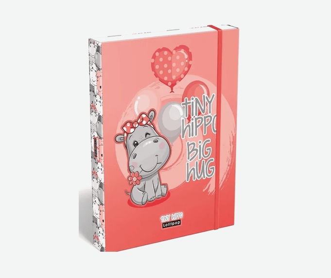 LIZZY-CARD Box na zošity A5 Lollipop Tiny Hippo 412947