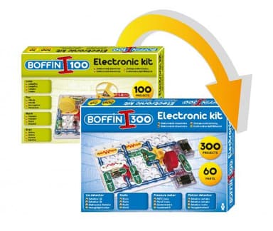 Boffin Elektronická stavebnica Boffin 100 - rozšíření na Boffin 300 GB2010