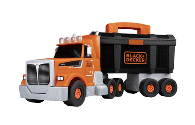 Smoby Black&Decker Kamion s nářadím a vrtačkou