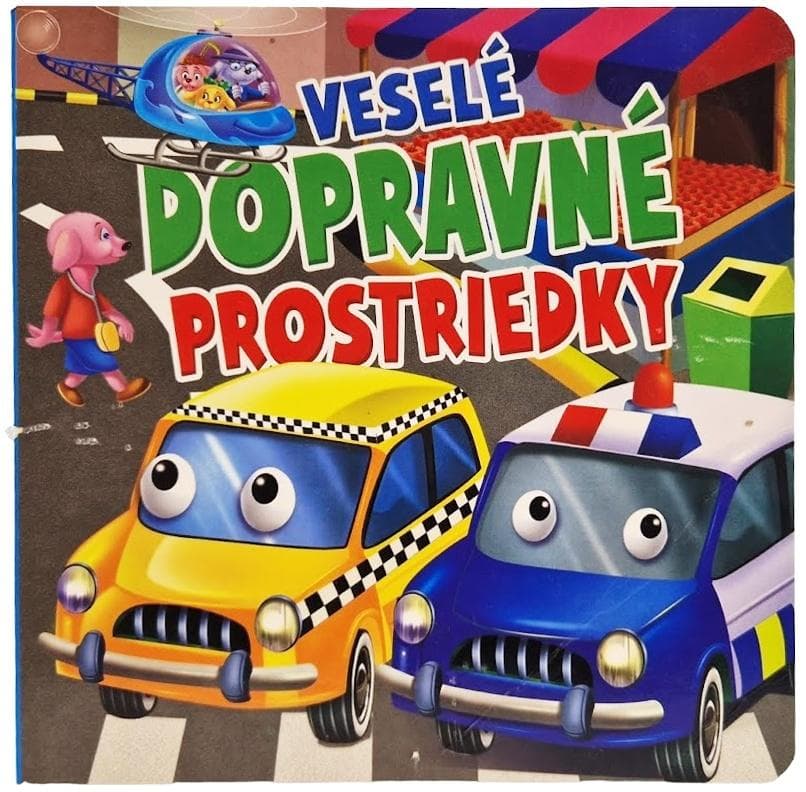 FONI-BOOK Veselé dopravné prostriedky leporelo (945306) 945306
