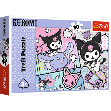 Trefl Puzzle 30 Bav sa s Kuromi / Hello Kitty 18325
