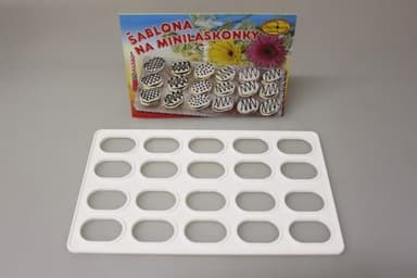 Makro 75013 – šablona na minilaskonky