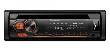 Pioneer DEH-S120UBA oranžové tlačidlá