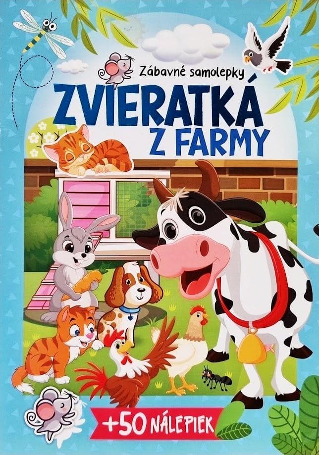 FONI-BOOK Zvieratká z farmy +50 nálepiek 945801