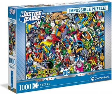 Clementoni Puzzle 1000 dielikov Impossible - DC Comics 104939599