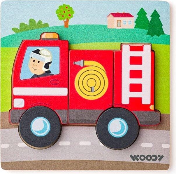 Woody Puzzle Baby - hasič OLP102191362
