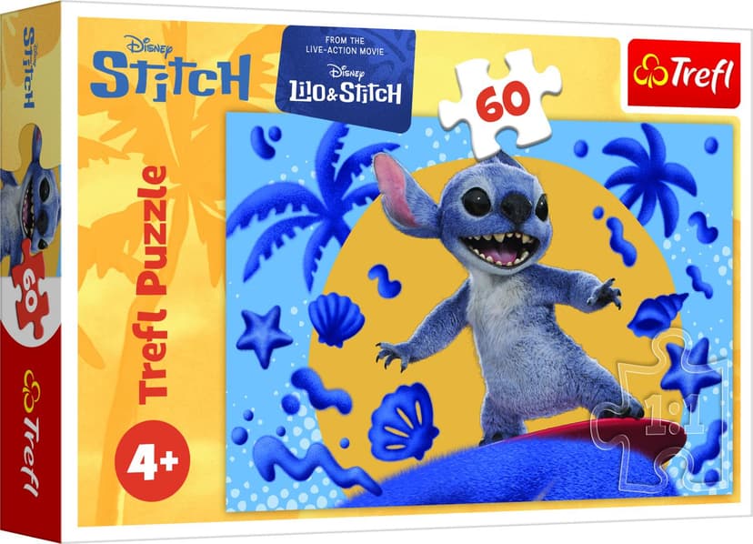Trefl Puzzle 60 Deň so Stitchom 17407