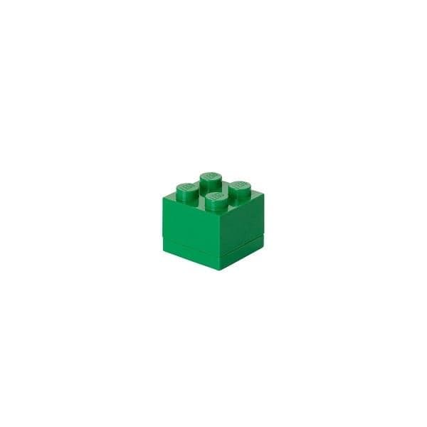 LEGO Storage Mini Box 46 x 46 x 43 - tmavo zelená 40111734