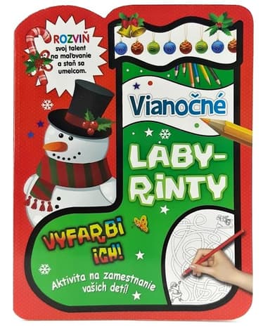 FONI-BOOK Vianočné labyrinty detské aktivity 940974