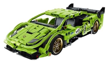 iM.Master Športové závodné auto zelené mechanická stavebnica 457 dielikov 039481