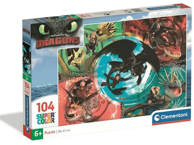 Clementoni Puzzle 104 How to Train Your Dragon 725035