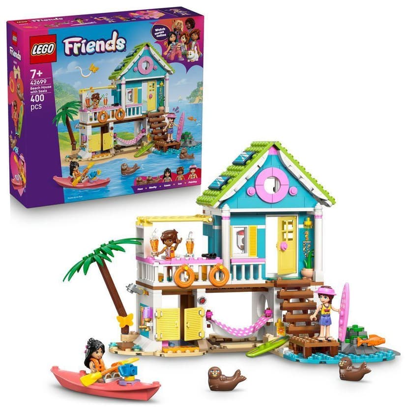 LEGO LEGO® Friends 42699 Plážový dom s tuleňmi 2242699