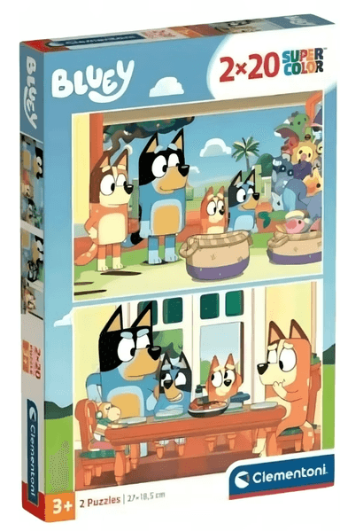 Clementoni puzzle 2x20 Bluey 724807