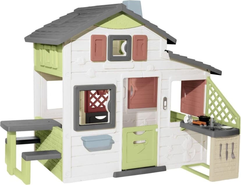 Smoby Domček Life Friends House s kuchyňou rozšíriteľný SM 810207