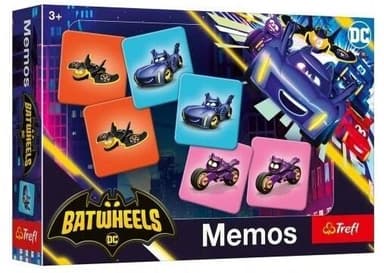 Trefl Batwheels Pexeso Batmanov vozový park TR02706