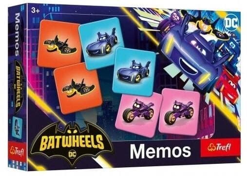 Trefl Batwheels Pexeso Batmanov vozový park TR02706