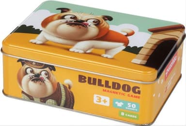 Puzzlika 14262 Buldoček - psí móda - magnetická hra 50 dílků a 8 předloh MA2-14262