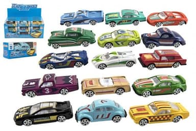 Teddies Auto kov 6cm mix druhov v krabičke 00311677