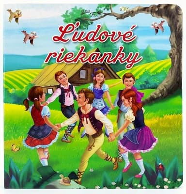 FONI-BOOK Ľudové slovenské riekanky leporelo 947829