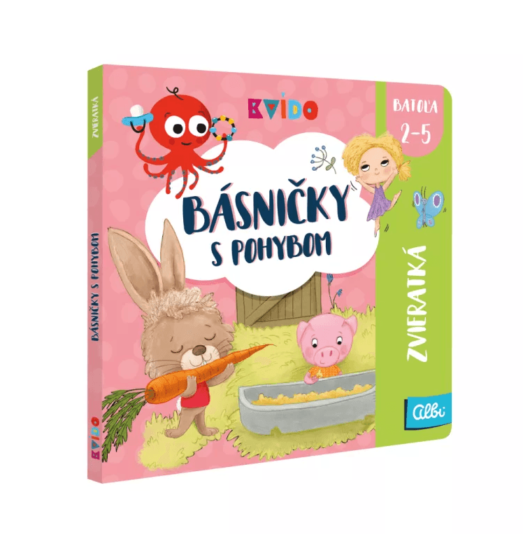 KVÍDO Básničky s pohybom - Zvieratká 10271