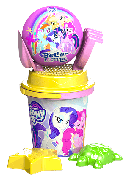 Wiky Sada do piesku s loptou My Little Pony 5ks 344229