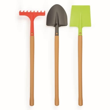 Ecoiffier Súprava veľkého záhradného náradia (3 ks) 70 cm E 4338