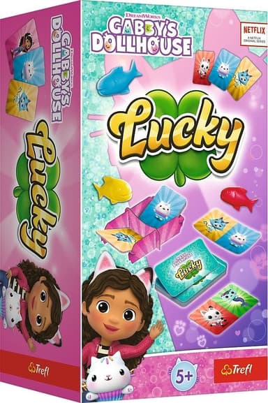 Trefl Gabby's Dollhouse Hra Šťastná Gabby 2592