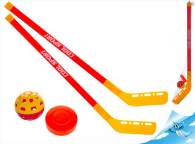 Wiky Hokejky s pukom 75 cm WKW118161